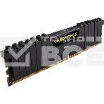 Оперативная память Corsair Vengeance LPX, DDR4, 16GB (2x8GB), 3200MHz, CL16, с радиаторами, черный, фото4