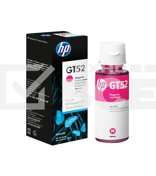 Картридж струйный HP GT52 M0H55AE пурпурный, 8000 стр. (70 мл), для HP DJ GT 5810/5820
