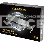 Накопитель SSD ADATA LEGEND 850, 1Tb, PCIe 4.0 x4, M.2 2280, NVMe, R/W 5000/4500, с радиатором, фото13