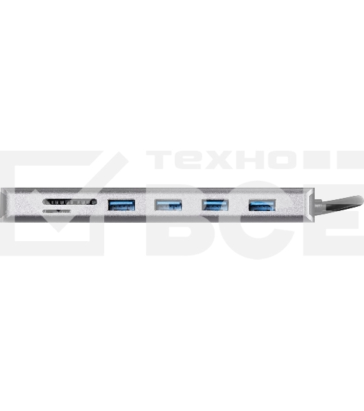 Usb концентратор TypeC -->(2HDMI+DP)4K*60Hz+3USB3.0+TC+USB2.0+RJ45+SD+TF+PD+audio+TCадаптер