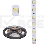 Лента LED 3 м 12 В 5050 6500 К IP23 60 LED/м для БП с клеммами LAMPER, фото 1