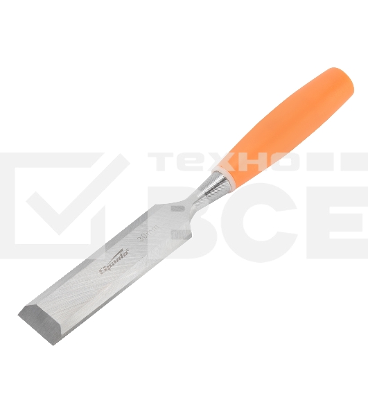 Стамеска Sparta 30 мм, плоская, пластиковая рукоятка