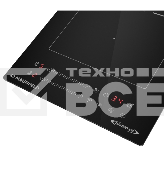 Индукционная варочная панель Maunfeld CVI292S2BBK Inverter