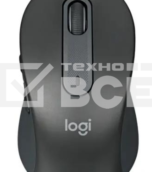 Мышь беспроводная Logitech Signature M650 графитовый, 4000 dpi, радиоканал, Bluetooth, USB, кнопки - 5