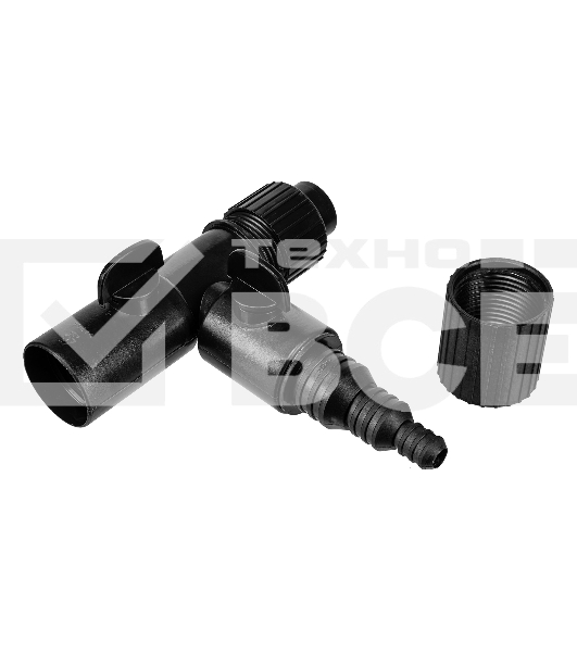 Насос фонтанный FNP110-34, 112 Вт, подъем 3,4 м, 3400 л/ч, колокольчик/каскад/гейзер Denzel