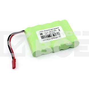 Аккумулятор Ni-Mh 6V 2400 mAh AA Flatpack разъем JST