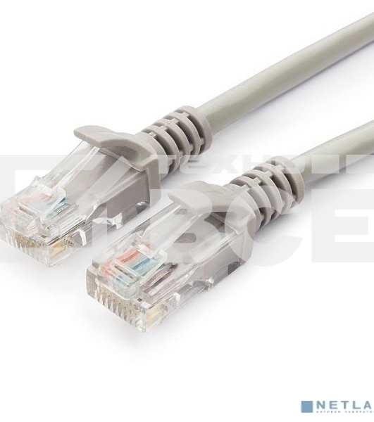 Патч-корд медный UTP Cablexpert PP10-50M кат.5e, 50м, литой, многожильный (серый)