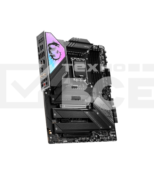 Материнская плата MSI MPG Z790 CARBON WIFI II, LGA 1700, Intel Z790, 4xDDR5, 6xSATA, 5xM.2, 1xPCIe 5.0 x16, 1xPCIe 4.0 x16, 1xPCIe x1, 1xHDMI, 1x 2.5Gb LAN, 6xUSB-A 3.2 Gen 2, 2xUSB-A 3.2 Gen 1, 1xUSB-C 3.2 Gen 2, 1xUSB-C 3.2 Gen 2x2, 5x3.5 мм, 7.1, ATX