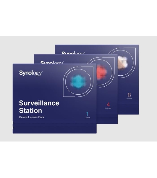Лицензия SURVEILLANCE STATION PACK4 DEVICE SYNOLOGY