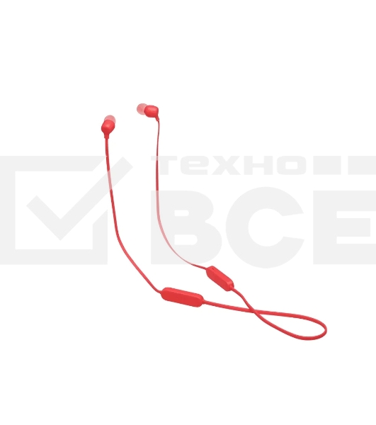Гарнитура беспроводная JBL BLUETOOTH TUNE 125BT RED