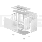 Компьютерный корпус ПК без блока питания Deepcool Case CH160 White, фото2