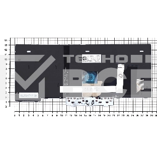 Клавиатура для ноутбука Lenovo ThinkPad L14 gen 1/2 черная с подсветкой