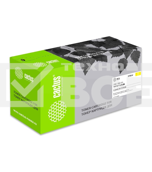 Картридж лазерный Cactus CS-TN324Y желтый (26000стр.) для Konica Minolta bizhub C258/C308/C368