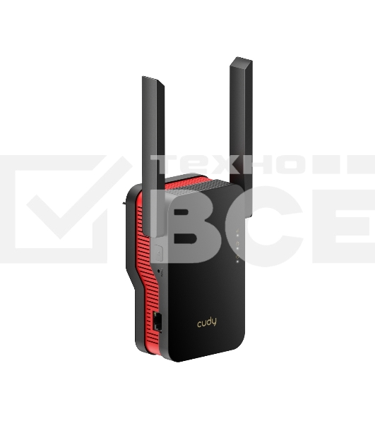 Повторитель беспроводного сигнала Cudy RE3000 AX3000 Wi-Fi черный