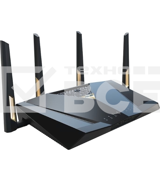 Маршрутизатор ASUS RT-BE88U, черный/желтый, 90IG08V0-MO3N0V