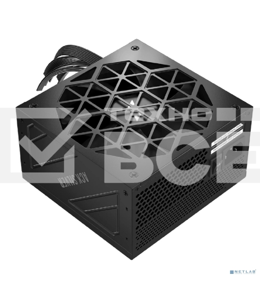 Блок питания 1STPLAYER ACK SILVER HA-750BA7-BK, 80 PLUS Silver, 140мм, черный