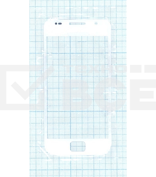 Стекло для Samsung Galaxy S GT-I9000 белое