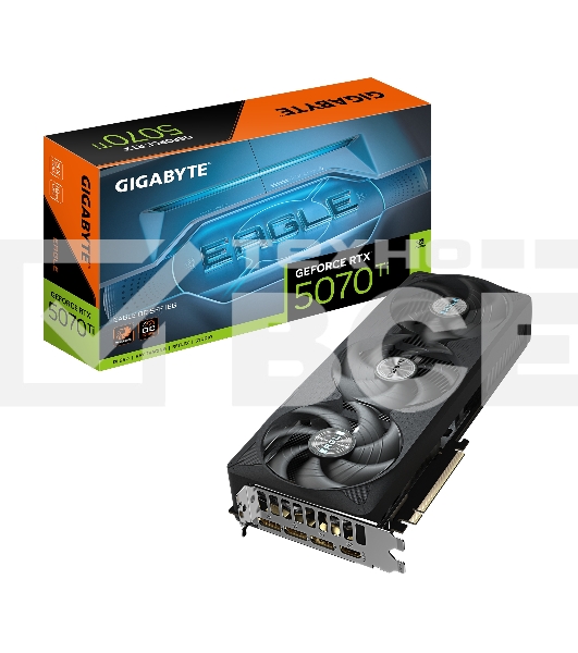 Видеокарта Gigabyte GV-N507TEAGLE OC-16GD 1.0 NV RTX5070TI 16Gb 256bit GDDR7 2542/28000/HDM