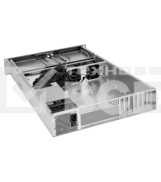 Серверный корпус ExeGate Pro 2U660-HS08 (RM 19', высота 2U, глубина 660, БП 2U-800ADS, 8xHotSwap, USB)