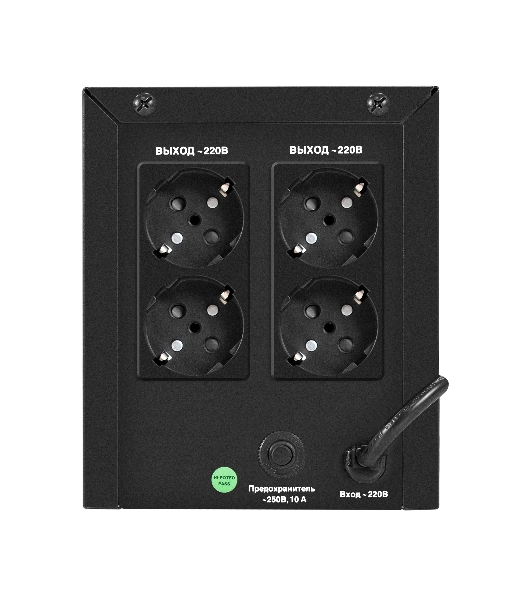 Источник бесперебойного питания ExeGate SpecialPro Smart LLB-1000.LCD.AVR.4SH (1000VA/700W, LCD, AVR, 4*Schuko, батарея 12V 7.2Ah - 2 шт., металлический корпус, Black)