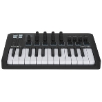 MIDI клавиатура 231509 Arturia MiniLAB 3 Rose Quartz 25 клавиш, 8 энкодеров, 8 RGB пэдов, 8 фейдеров, дисплей, сенсорные регуляторы Pitch/Modulation, MIDI-выход, 1/4' Jack вход педали, режим Chord, арпеджиатор, USB-C, фото 1