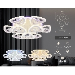 Светильник Ambrella light FA2921 WH белый 138W 600*600*130 (ПДУ РАДИО 2.4), фото4