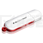 Флешка USB Silicon Power 8Gb LuxMini 320 SP008GBUF2320V1W USB2.0 белый, фото 1