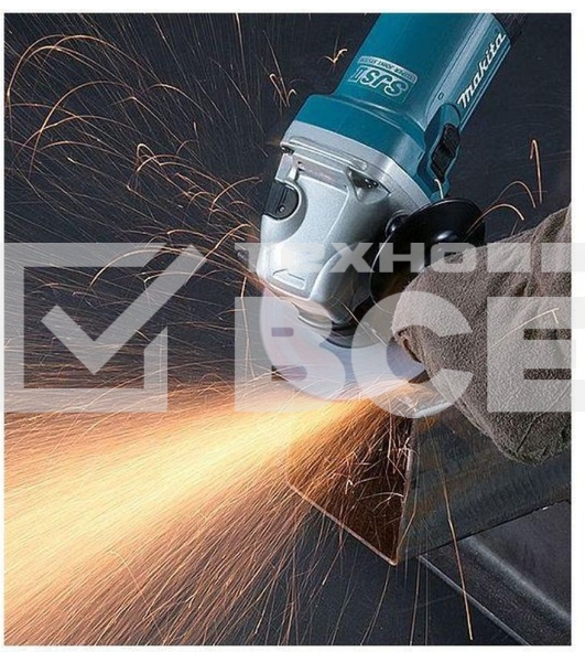 Угловая шлифовальная машина Makita GA5040C УШМ,ф125мм, 1400Вт,2800-11000об\м,2.5кг,кор,муфта SJSII,anti-restart,пл. пуск