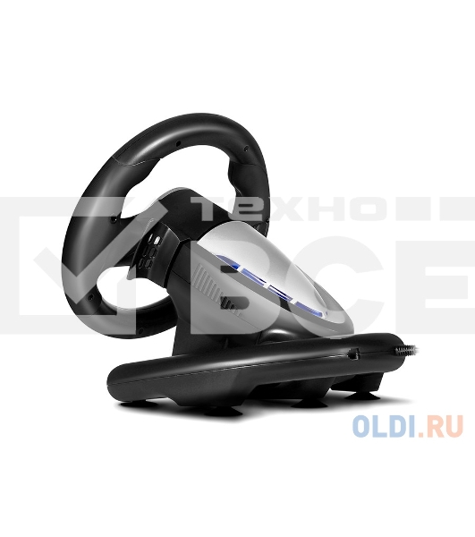 Руль SVEN GC-W500 (педали, вибро, скоба, лепестки, D-pad, 10 кл, резин. вставки, PC/Xinput)
