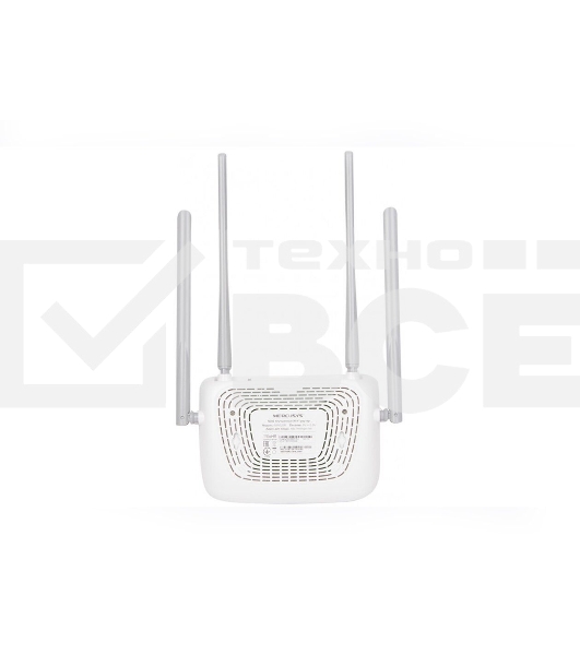 Беспроводный маршрутизатор Mercusys MW325R, 300Мбит/с,4 порта 100 Мбит/с, 4 фиксированных антенны