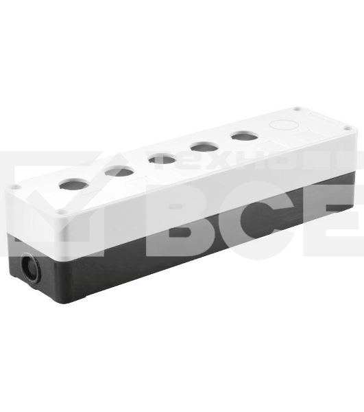 Корпус КП 105(6) для кнопок ИЭК BKP10-6-K01