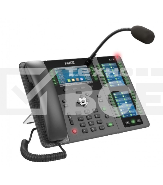 Телефон IP Fanvil X210i IP телефон 20 линий, внешний микрофон, цветной экран 4.3