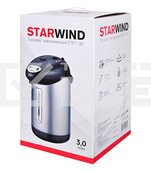 Термопот Starwind STP1130 3л. 750Вт черный