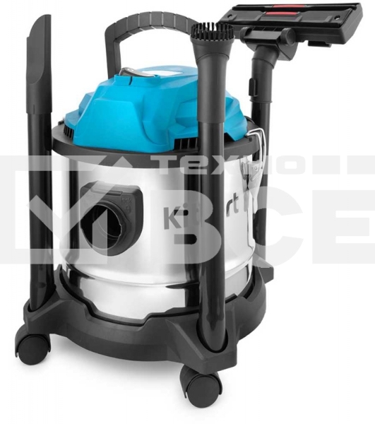 Пылесос Kitfort KT-547 1000Вт голубой/серебристый