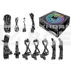 Блок питания Thermaltake ATX 750W Toughpower iRGB Plus 80 PLUS gold (24+4+4pin) APFC 140mm fan color LED 9xSATA Cab Manag RTL, фото11