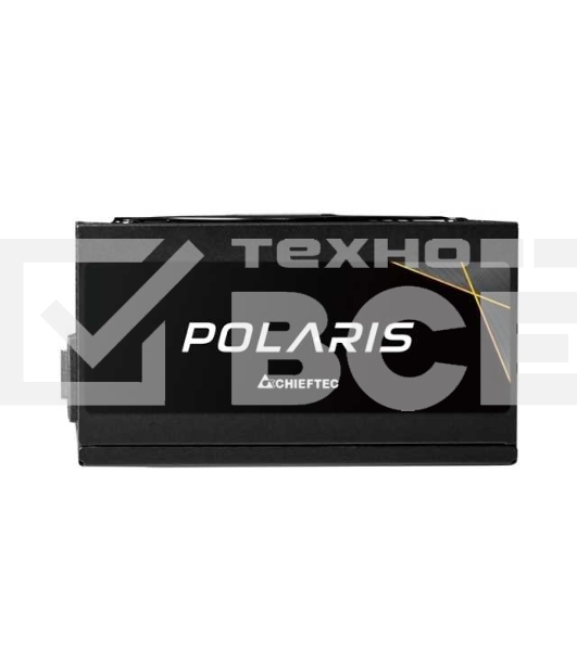 Блок питания Chieftec Polaris PPS-1250FC, 1250Вт, 80 PLUS Gold, 140мм, модульный, черный