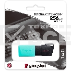 Флеш диск Kingston 256Gb DataTraveler DTXM DTXM/256GB USB3.2 черный/зеленый, фото 1