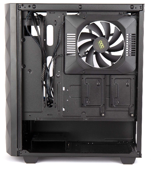 Компьютерный корпус Hiper DCB черный без БП ATX 1x120mm 1x140mm 1xUSB2.0 1xUSB3.0 audio bott PSU