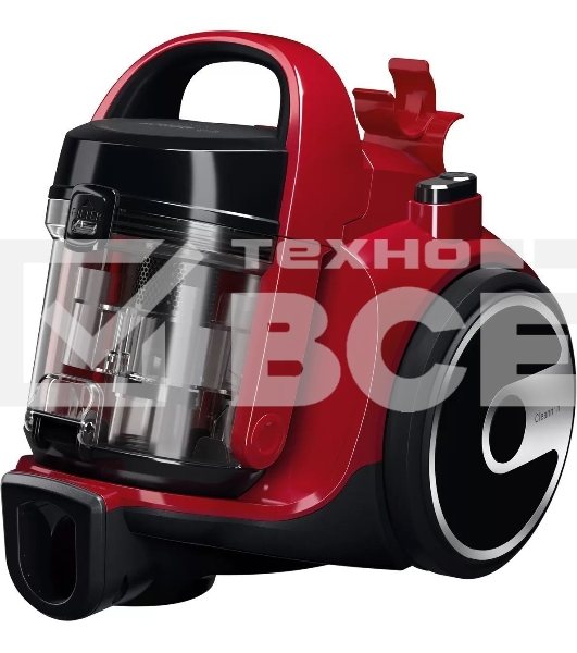 Пылесос Bosch BGC05AAA2 красный/черный, 350/700 Вт, уборка сухая, пылесборник контейнер 1.5 л