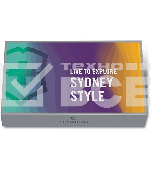 Нож перочинный Victorinox Companion Sydney Style (1.3909.E222) 91мм 16функц. бирюзовый с чехлом подар.коробка