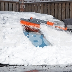 Щетка-сметка для снега со скребком, поворотная голова, 510 мм Stels, фото 1