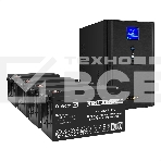 Комплект Источник бесперебойного питания EX295990RUS + батарея 150Aч EX282990RUS 4шт ExeGate SineTower SZ-3000.LCD.AVR.3SH.1C13.RJ.USB + батарея ExeGate DT 12150 (12В,150Ач) 4шт, фото2