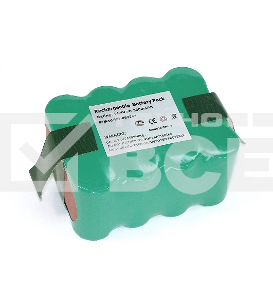 Аккумулятор для Xrobot NS3000D03X3, YX-Ni-MH-022144. Ni-MH, 3300mAh, 14.4V oem