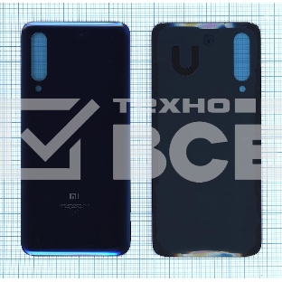 Задняя крышка для Xiaomi Mi 9  синяя