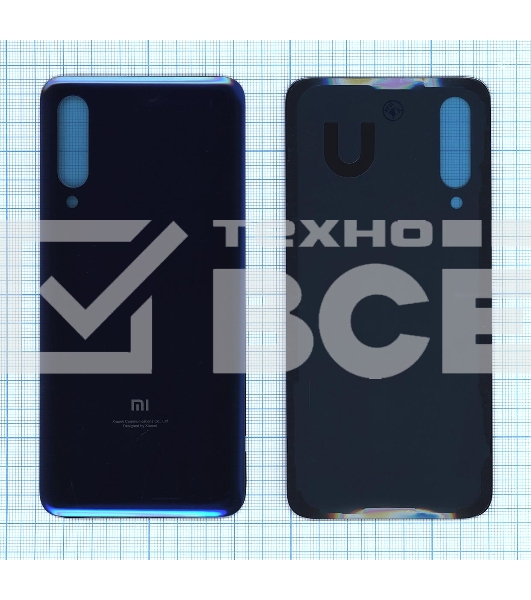 Задняя крышка для Xiaomi Mi 9  синяя
