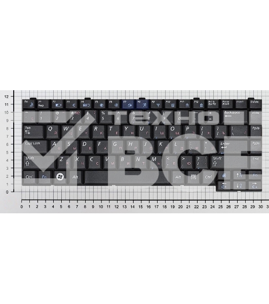 Клавиатура для ноутбука Samsung Q310 Q308, черная