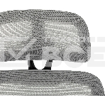 Кресло руководителя Бюрократ Wise серый, сетка/ткань, с подголов. крестов. пластик, фото10