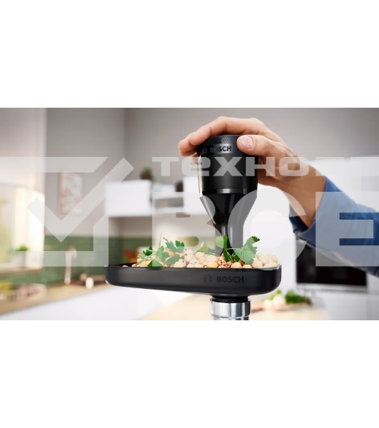 Мясорубка Bosch MFWS440B, 1900W, черный