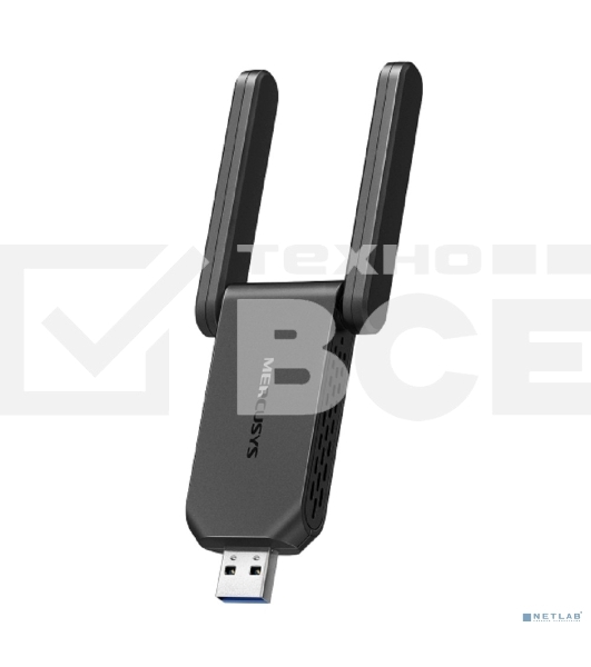 Беспроводной USB-адаптер Mercusys MA32H черный
