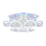 Светильник Ambrella light FA2921 WH белый 138W 600*600*130 (ПДУ РАДИО 2.4), фото3